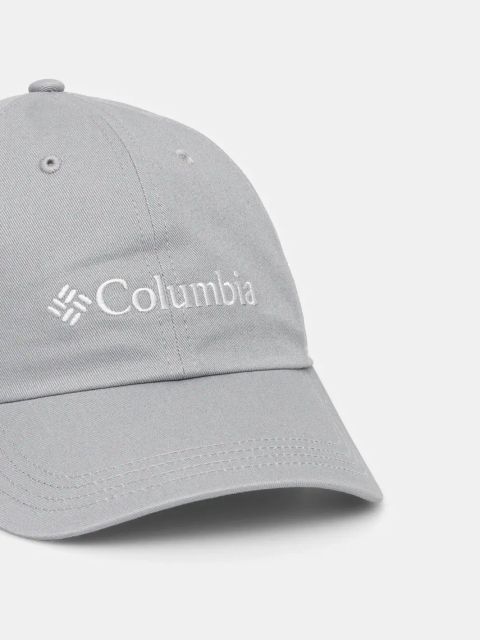 Columbia czapka z daszkiem bawełniana Provisions Ball Cap kolor szary z aplikacją 2096351