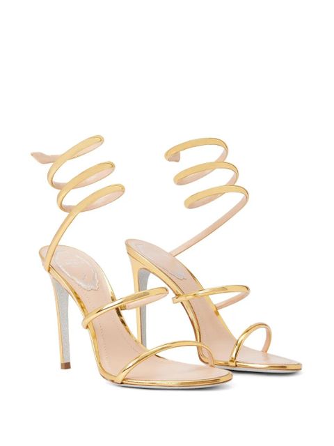 René Caovilla Cleo sandals - Gold - zdjęcie produktu nr 2