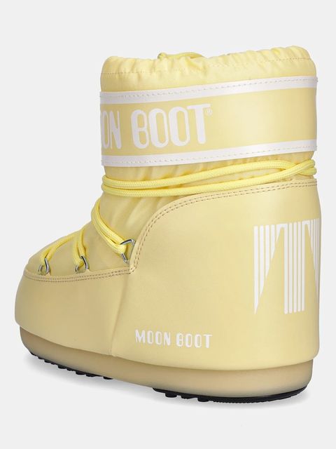 Moon Boot śniegowce MB ICON LOW NYLON kolor żółty 80D1409340 B021