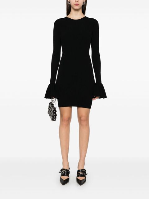 ROTATE BIRGER CHRISTENSEN knitted mini dress - Black - zdjęcie produktu nr 2