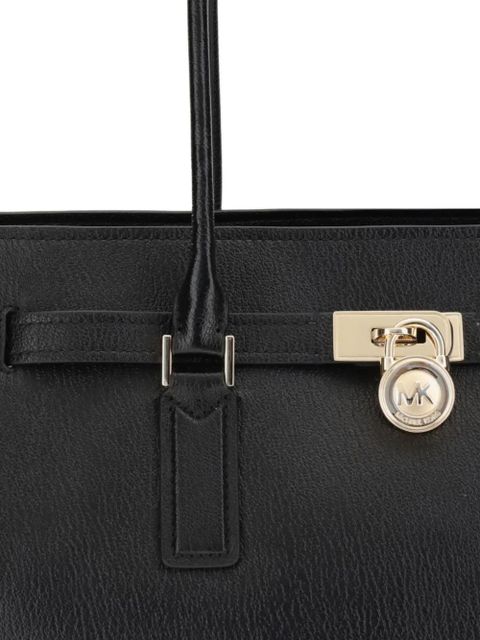 Michael Kors lock tote bag - Black