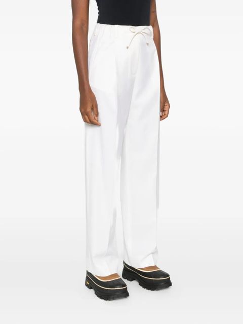 Moncler drawstring pleated trousers - White - zdjęcie produktu nr 2