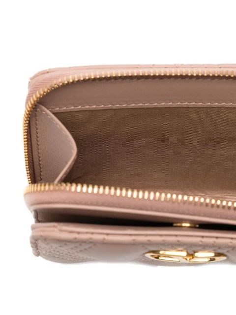 Valentino Garavani quiltie 67 wallet - Pink