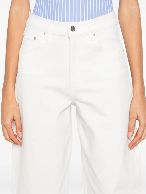 Maje belt-loops jeans - White