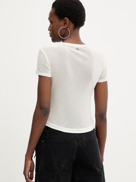 Miss Sixty t-shirt welurowy - zdjęcie produktu nr 2