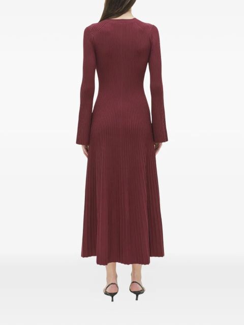 Simkhai Genna flared long-sleeve dress