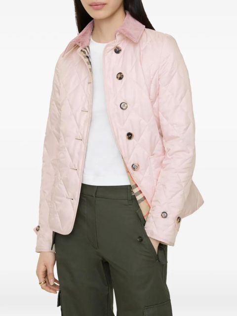 Burberry quilted jacket - Pink