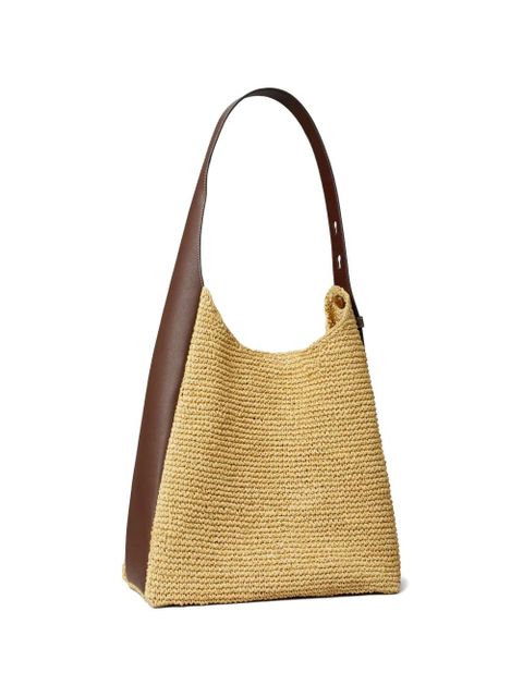Tory Burch Romy woven shoulder bag - Neutrals