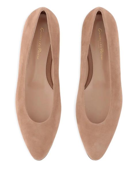 Gianvito Rossi point-toe ballet flats - Neutrals