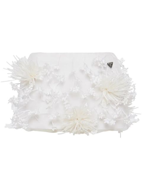 Prada embroidered organza miniskirt - White - zdjęcie produktu nr 1
