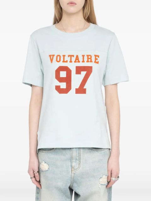 Zadig&Voltaire '97 appliqué T-shirt - Blue