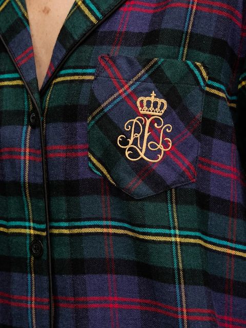 Lauren Ralph Lauren piżama damska kolor granatowy ILN92457F