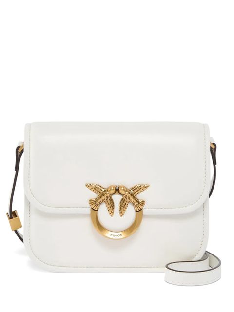 PINKO medium Love Box logo-detail shoulder bag - White - zdjęcie produktu nr 1
