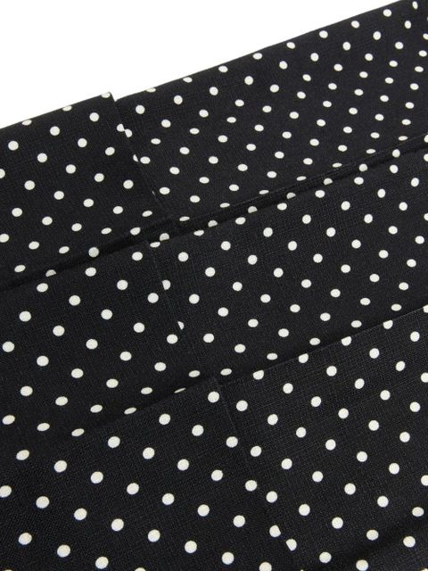 Valentino Garavani polka-dot-pattern trousers - Black - zdjęcie produktu nr 2