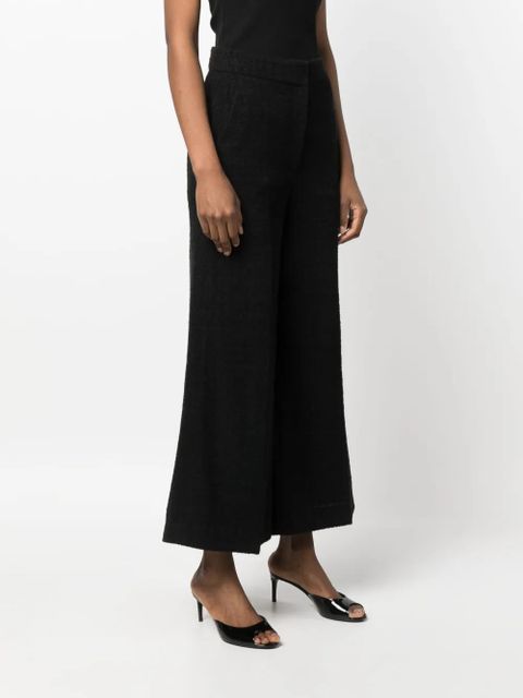Moschino wide-leg trousers - Black