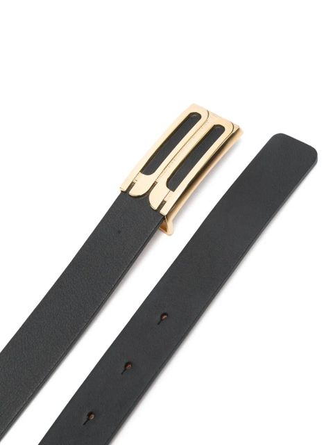 Victoria Beckham Jumbo Frame belt - Black - zdjęcie produktu nr 2