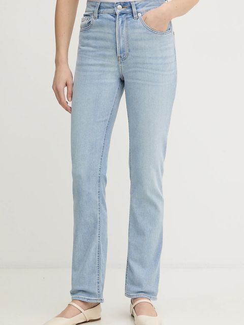 Calvin Klein Jeans jeansy damskie high waist LV047E612G - zdjęcie produktu nr 1