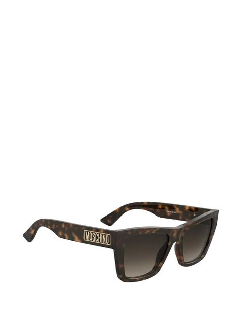 Moschino square-frame sunglasses - Brown