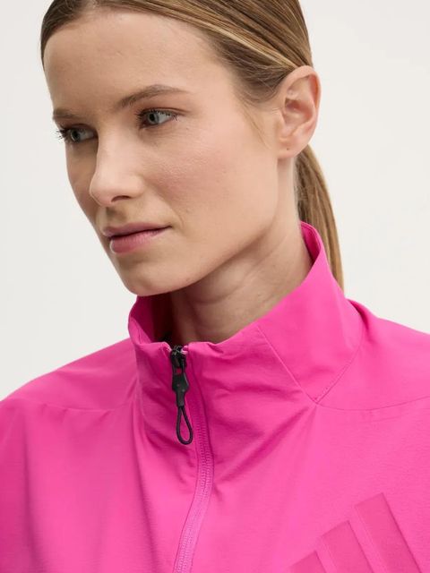 adidas kurtka Z.N.E. damska kolor różowy przejściowa JP4191