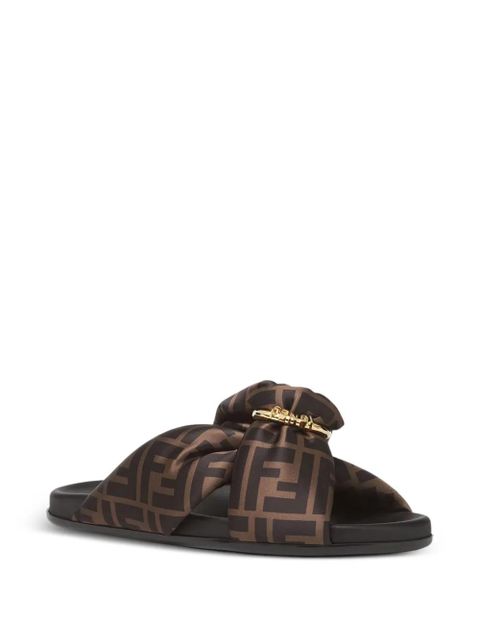 FENDI FF-motif sandals - Brown - zdjęcie produktu nr 2