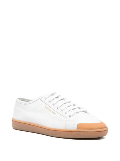 Saint Laurent lace-up toe sneakers - White - zdjęcie produktu nr 2