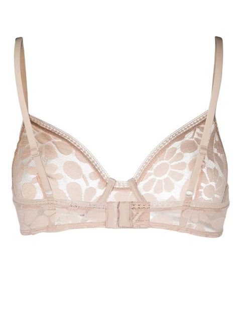 ERES floral-lace embroidered full-cup bra - Pink - zdjęcie produktu nr 2