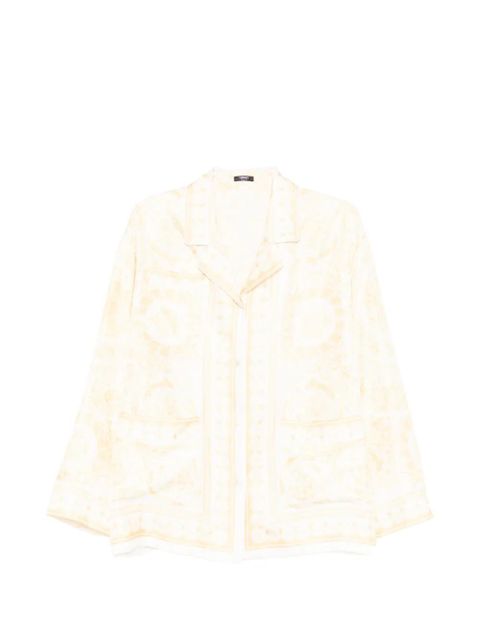 Versace patterned blouses - Neutrals