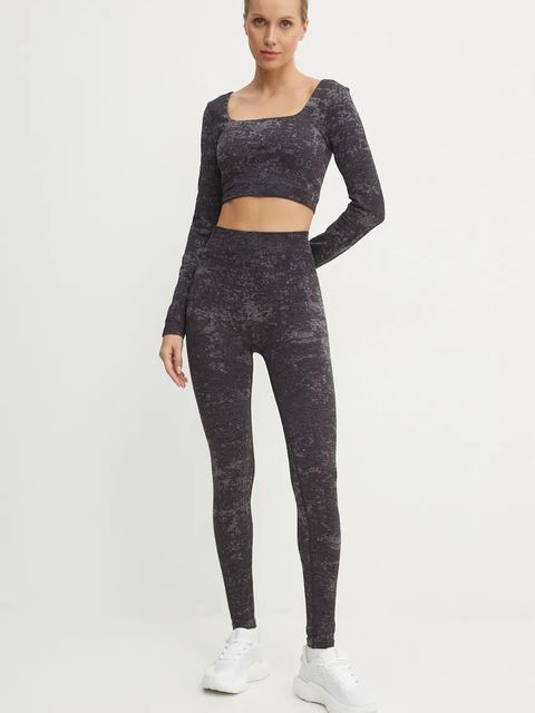 Calvin Klein Performance longsleeve treningowy kolor szary 00GWF4K201 - zdjęcie produktu nr 2