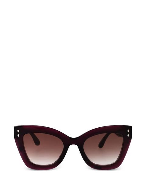 Isabel Marant Eyewear cat-eye sunglasses - Purple - zdjęcie produktu nr 1