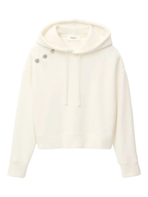 Ba&Sh Didi embellished hooded hoodie - Gold - zdjęcie produktu nr 1