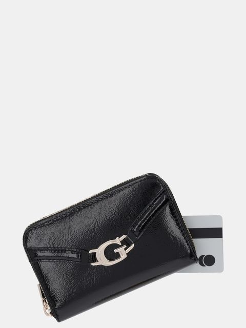 Guess portfel DEA damski kolor czarny SWTG79 93140