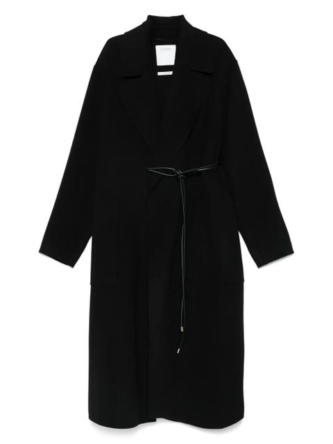 Sportmax belted coat - Black - zdjęcie produktu nr 1