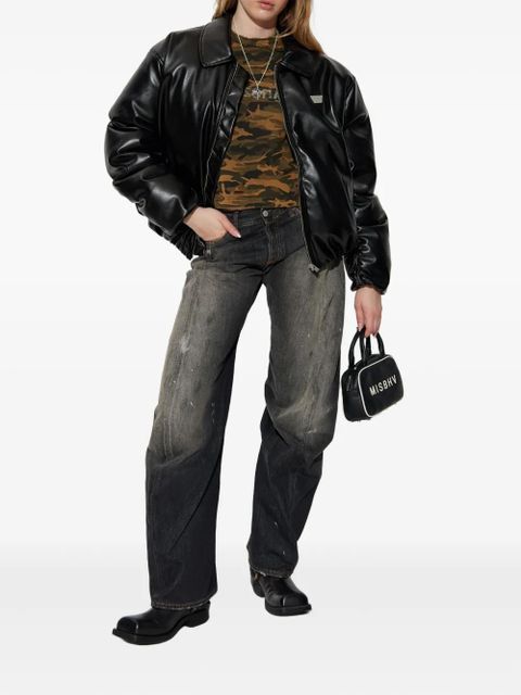 MISBHV camouflage-print T-Shirt - Brown