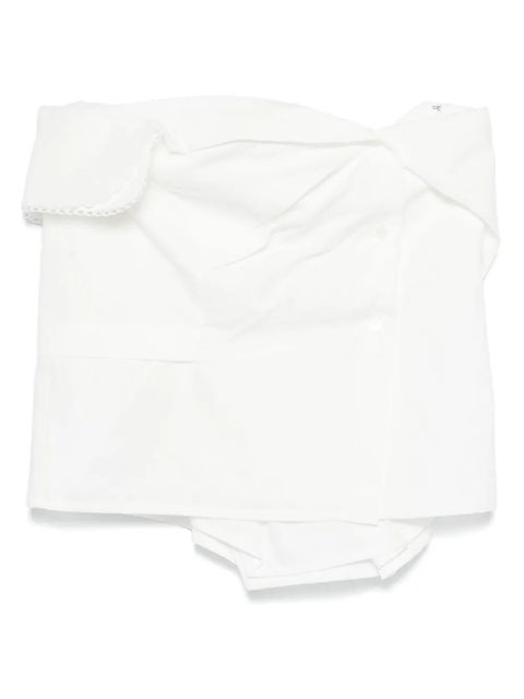 Miu Miu poplin top - White - zdjęcie produktu nr 1