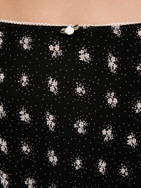 Tommy Jeans spódnica kolor czarny mini rozkloszowana DW0DW20981