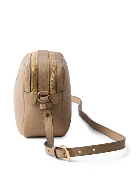 Prada leather shoulder bag - Neutrals