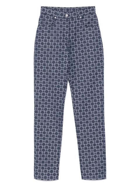 Givenchy logo-jacquard jeans - Blue - zdjęcie produktu nr 1
