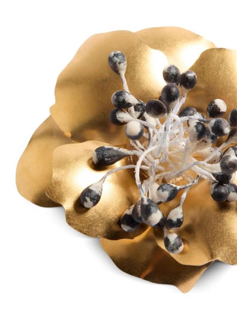 Valentino Garavani Fleur Lumineuse brooch - Gold