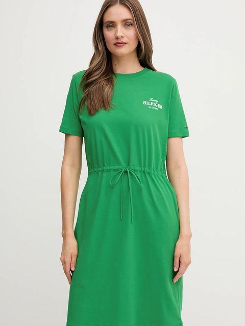 Tommy Hilfiger sukienka bawełniana - zdjęcie produktu nr 2
