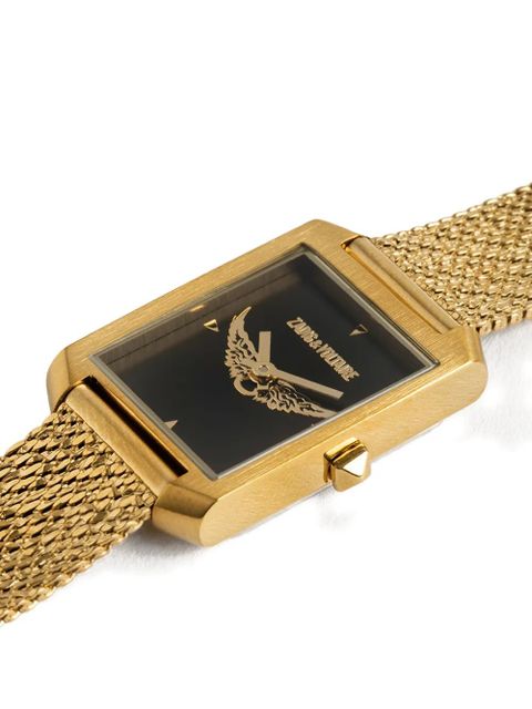 Zadig&Voltaire Voltaire Wings gold watch - Black