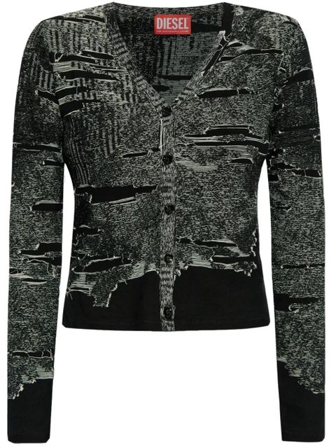 Diesel M-Alima-L cardigan - Black - zdjęcie produktu nr 1