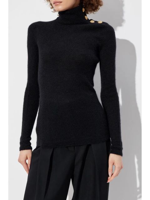Balmain ribbed-knit jumper - Black