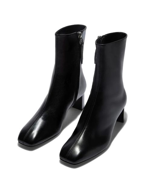 Aeyde Millie square-toe boots - Black - zdjęcie produktu nr 2