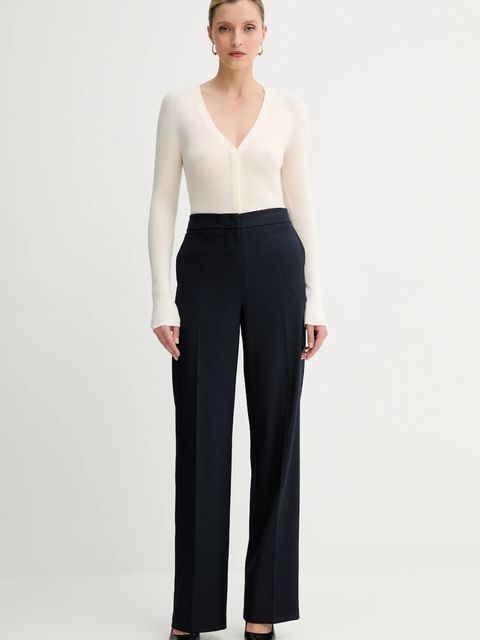 BOSS kardigan wełniany damski kolor biały lekki 50544904 - zdjęcie produktu nr 2