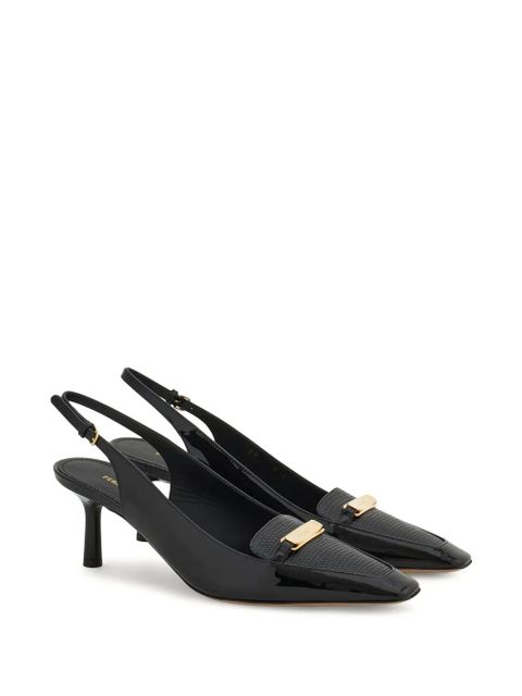 Ferragamo 55mm New Vara-buckle pumps - Black