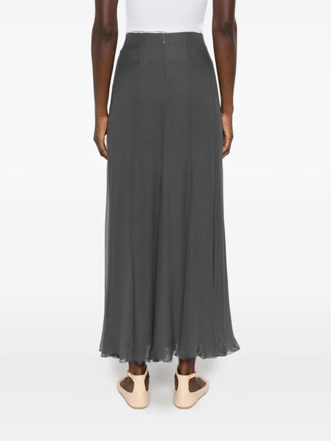Chloé pleated maxi skirt - Grey