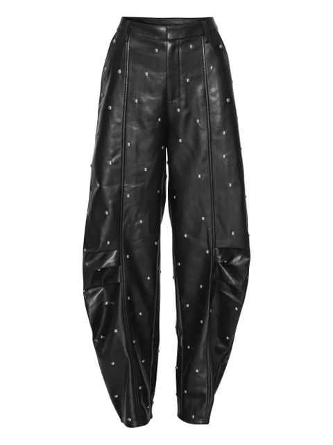 ROTATE BIRGER CHRISTENSEN studded cargo trousers - Black - zdjęcie produktu nr 1