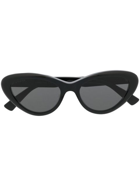 Gucci Eyewear cat-eye frame sunglasses - Black