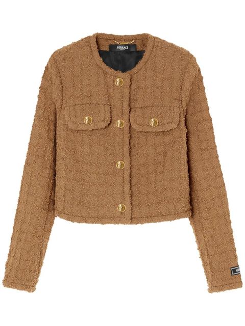 Versace Heritage tweed jacket - Brown - zdjęcie produktu nr 1
