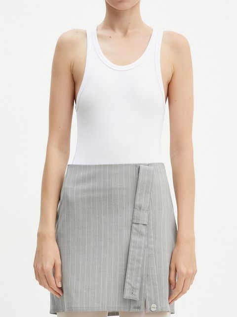 Moschino Jeans spódnica z domieszką wełny - zdjęcie produktu nr 1